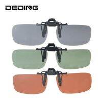 Polarized Lens Clip-on Flip-up Sunglasses Driving/Fishing Sunglasses S M L UV400 Lens DD0189