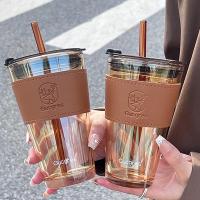 【jw】♛  401ml-500ml Wind Glass Cup Large Capacity Womens