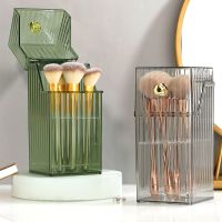 【YD】 Makeup Organizer Vanity Luxury Brushes Storage Eyebrow Holder with Lid Organizadoe De Maquillaje