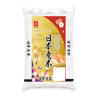 Kitoku - ข้าวญี่ปุ่นแท้นำเข้าคุ้มราคา 2 กก. (แบบไม่ต้องซาวน้ำ) / Imported Japanese Rice 2kg. / 日本米 2キロ