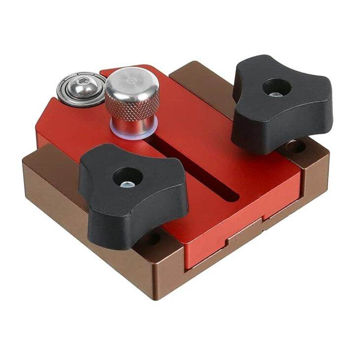 Adjustable Sliding Roller Thin Tear Jig Featherboard for Table Saw