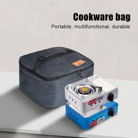 Waterproof Camping Cookware Bag Gas Tank Pot Stove Bags Camping Gadgets For Hiking BBQ Camping Bag Outdoor Camping Supplies