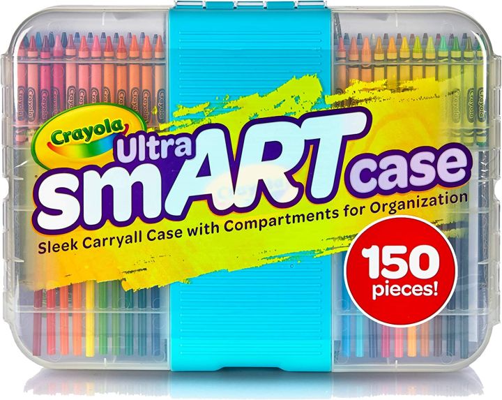 crayola-smart-case-art-set-for-kids-art-supplies-gift-150-pieces-ราคา-1-590-บาท