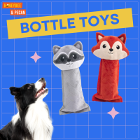 ของเล่นสำหรับดึง ของเล่นหมามีเสียง ของเล่นสุนัข ของเล่นขวดพลาสติก Dog toys Bottle Toys (B0001)