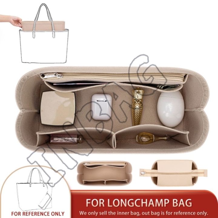 Felt Insert Organizer For Goyard Saint Louis PM GM Mini Tote Bag Travel  Makeup ShaperPerfect for Luxury Designers' Handbag Inner Bag 【BYUE】