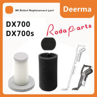 filter DX700 ไส้กรองเครื่องดูดฝุ่น แผ่นกรอง Hepa แบบเปลี่ยน สําหรับเครื่องดูดฝุ่น Deerma DX810 DX700 DX700S