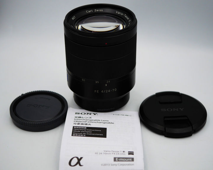 SONY Carl Zeiss Vario-Tessar T* FE 24-70mm F4 ZA OSS Lens for E