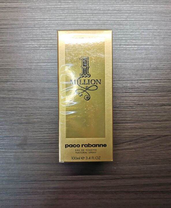 Paco Rabanne 1 Million Edt 100ml Lazada Ph 3339