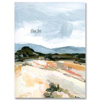 Handmade Abstract Outdoor Scenery Acrylic Canvas Oil Painting Seaside Landscape Art Modern Living Room Decoration Wall Artwork