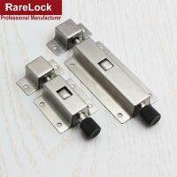 Stainless Latch Door Lock Snap Bolt 38mmx40mm for Window Cabinet Door Rarelock C