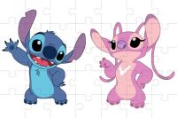 35/300/500/1000ชิ้นตัวต่อจิกซอว์ถอดชิ้นส่วน Lilo Stitch การบีบอัดของเล่นปริศนาการศึกษาเด็กผู้ใหญ่