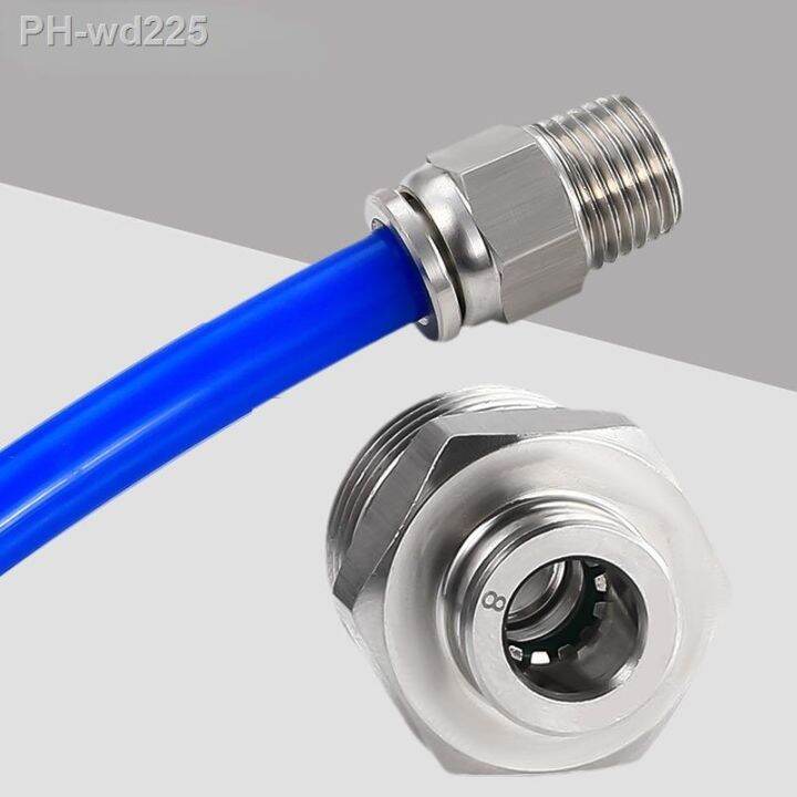 304-stainless-steel-pneumatic-hose-fitting-pc-pcf-pl-plf-pb-air-tube-connector-1-8-1-4-3-8-1-2-bsp-quick-release-pipe-fittings