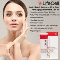 Lifecell Treatment LIFECELL All in One ครีมบํารุงผิวหน้า กําจัดริ้วรอย 75 มล. 75 มล.