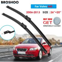 [A Neotype]ใบปัดน้ำฝนรถยนต์สำหรับ Volvo S40 26 Quot; 20 Quot; 2006 2013กระจกหน้ารถอัตโนมัติใบปัดน้ำฝนกระจกหน้าต่างล้างพอดีแขนปุ่มกด