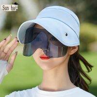 【CW】 Hats 2021 New Top Ponytail Hat With Sunglasses protection Visors Ladies And Caps