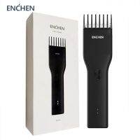 [Nai Nai comb]Original ENCHEN Hair Trimmer สำหรับผู้ชายเด็กไร้สาย USB ชาร์จไฟฟ้า Clipper เครื่องตัดด้วยหวีปรับได้