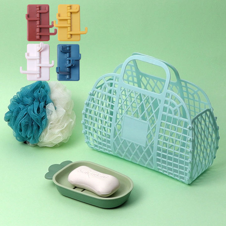 bathroom-basket-plastic-bath-basket-reusable-bath-basket-hand-basket-portable-bath-basket-bath-basket