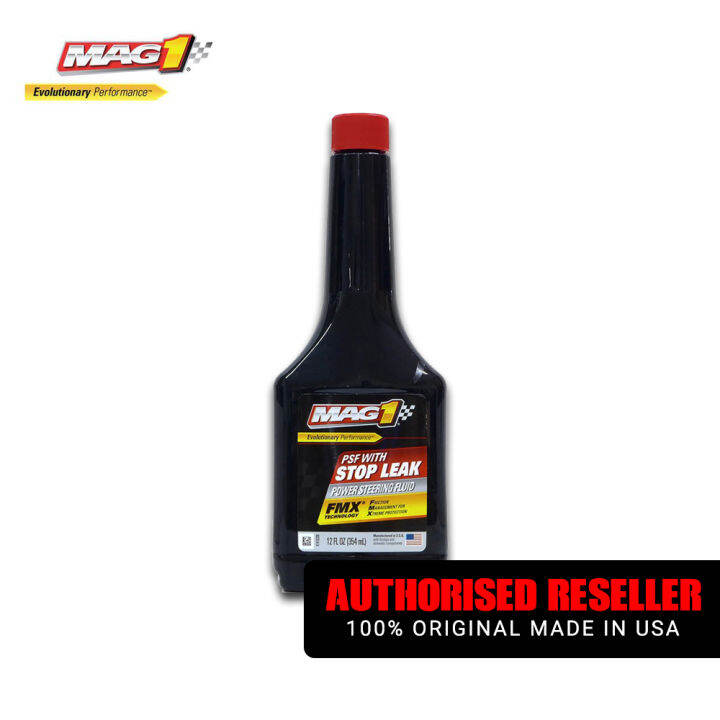 MAG 1 Car Power Steering Fluid with Stop Leak Additive 12oz PN 172