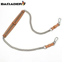 Leather Shoulder Pads Metal Chain Bag Strap Chain Shoulder Strap Color Wear-resistant Bag Strap Metal Bag Part Accessories