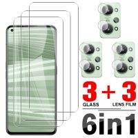 Front Screen Tempered Glass Protector 6in1 For Realme GT2 Pro Realme GT 2Pro GT Master GT Neo3 Neo2 Camera Lens Protection Film