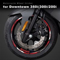 ◈❐✑ Motorcycle Wheel Sticker Waterproof Rim Stripe Downtown 300i Accessories for Kymco Downtown 125i 200i 350i K-XCT KXCT 125i 300i