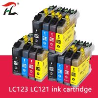 Compatible ink cartridges for Brother LC123 LC121 MFC J4410DW J4510DW J870DW DCP J4110DW J132W J152W J552DW printer LC123 XL Ink Cartridges