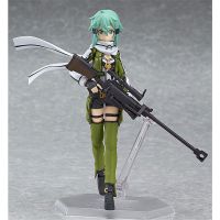 ฟิกเกอร์ PVC อนิเมะ Sword Art Online Figure Brinquedos Figma 241 Sinon Asada 2th SAO ของเล่นสําหรับเด็ก