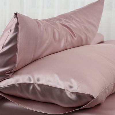 Two Sizes 100 Natural Mulberry Silk Pillow Case Real Silk Protect Hair Skin Pillowcase Bedding Pillow Cases Cover