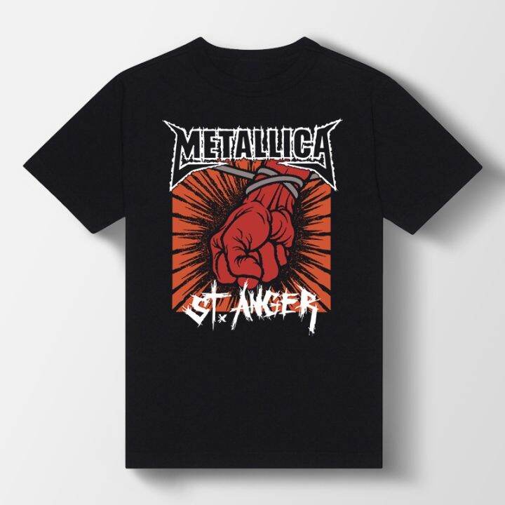 Metal Band Merch Custom Metallica St Anger Tshirt Original Clothing tshirt for men women unisex