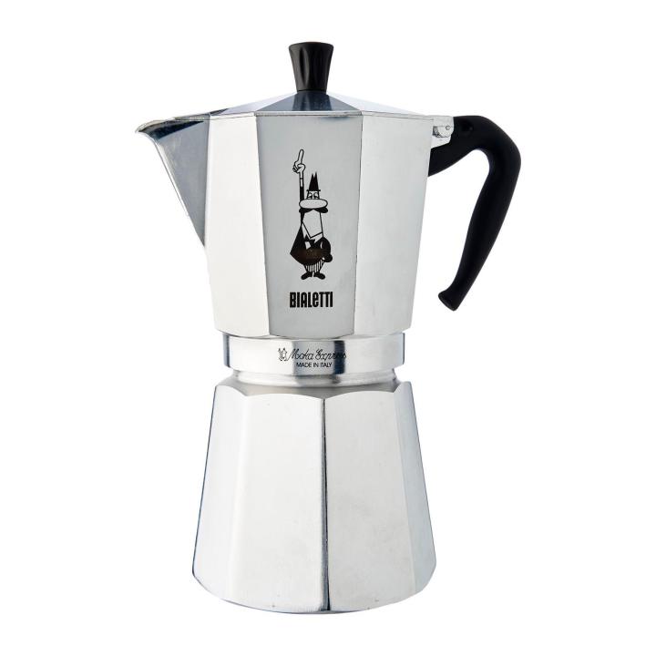 Italian Moka Aluminium Coffee Maker 12 Cups Bialetti