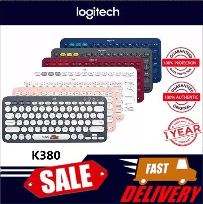 Logitech K380 Wireless MultiDevice Keyboard For Work Lazada