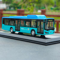 เด็กผู้ใหญ่ของเล่นของขวัญ1:64ขนาด BYD K9รถบัส K8บริสุทธิ์รถบัสไฟฟ้า GAC กว่างโจวล้อแม็กรุ่นเครื่องประดับคอลเลกชันของที่ระลึก