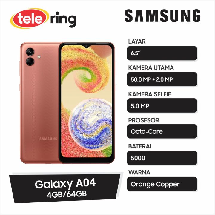 Galaxy A04 Orange Copper 64 GB