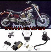 ยามาฮ่า รีวาโก้ 250 Yamaha Virago 250  ฝาถังน้ำมันชุดล็อก ชุดใหญ่