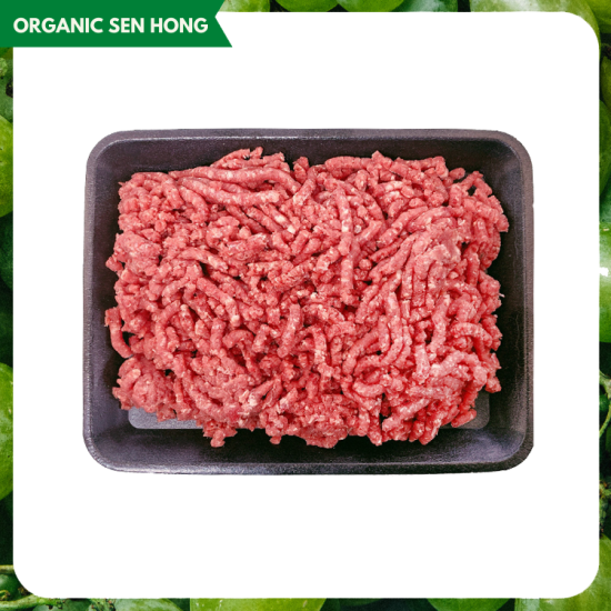 Bò mỹ xay cao cấp 85% nạc 500gr - được bán bởi organic sen hồng - giao - ảnh sản phẩm 1