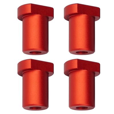 4Pc Woodworking Bench Dog,Aluminum Alloy Workbench Peg T-Track Planing Stop Positioning Planing Plug for Dog Hole