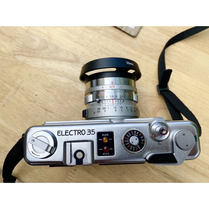 กล้องฟิล์ม-yashica-electro-35-gsn-ตัวท็อป