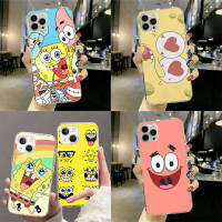 SR-46 SpongeBob SquarePants Silicon  เคสโทรศัพท์ หรับ Samsung Galaxy A51 A02S M30 A32 A72 M51 A10S M21 A52 A11 A01 M02S F02S A42 A02 A52S A21S M02 A71 A12 M31 M30S A22 A10