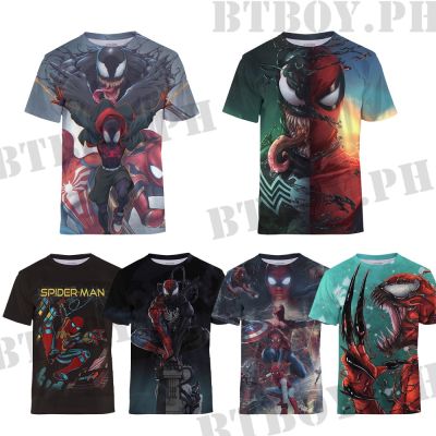 Boys SpiderMan Short Sleeve T-Shirt&nbsp; Print Kids&nbsp; Shirts Fashion Kids Tops