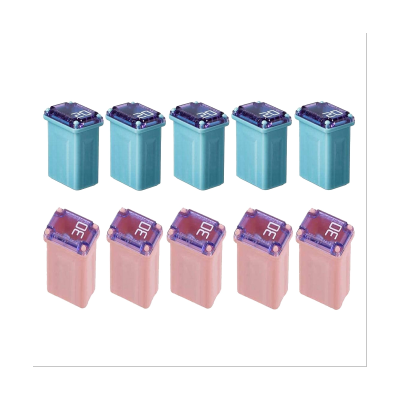 10 PCS 20Amp 30Amp Miniature Box Fuses FMM MCASE Type FMM Maxi Fuses Plastic Fuse Square Car Fuse ("Low Blow")