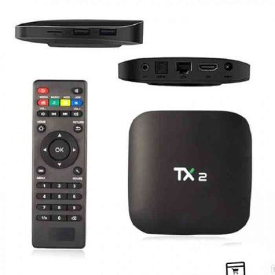 TX2 - R2 TV Box Android 6.0 Support 4K x 2K 2.4GHz WiFi 2GB RAM + 16GB ROM(1020)