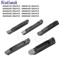 เม็ดมีด CBN PCD MGMN150 MGMN200 MGMN250 MGMN300 MGMN400 MRMN เม็ดมีดกลึง CNC Diamond Lathe Cutter Grooving Blade Tools