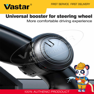 Vastar Ball Shapedขับรถพวงมาลัยสีดำโลหะแบริ่งแบริ่งรถยนต์อุปกรณ์เสริมการหมุน360องศาสวมใส่ได้แบบสากลเปลี่ยนลูกบิดหมุน