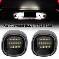 18LED สีขาวรถด้านหลังกันชนสำหรับ Oldmobile vada Chevrolet Blazer S10รถกระบะ GMC Jimmy Sonoma 1998-2004โคมไฟใบอนุญาต