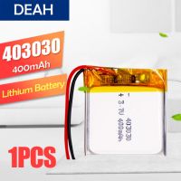 【Direct-sales】 【NEW】 3.7โวลต์400มิลลิแอมป์ชั่วโมง403030ลิเธียมโพลิเมอร์ Lipo Li-Ion แบบชาร์จได้สำหรับ MP3 MP4 GPS DVR LED เครื่องทำความชื้นขนาดอิเล็กทรอนิกส์