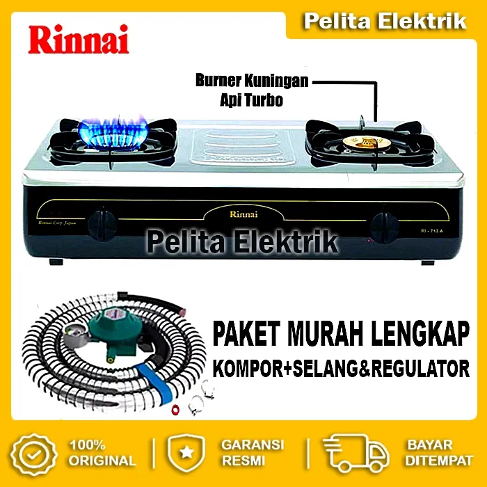 Kompor Gas Rinnai 2 Tungku Ri 712 A Kompor 2 Tungku Kompor Rinnai 2 Tungku Kompor Rinai 2 Tungku Kompor Gas 2 Tungku Kompor 2 Tungku Kompor Dua Tungku Kompor Murah Promo 1 Set Plus Selang Regulator 1 Lazada Indonesia