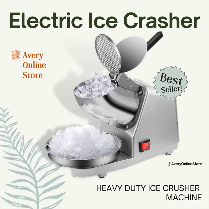 Avery Electric Ice Crusher For Home Use Snow Ice Crusher Crushed Ice Maker Lazada Ph