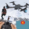 Flycam drone-máy bay điều khiển từ xa gắn camera e58 kết nối wifi quay - ảnh sản phẩm 3