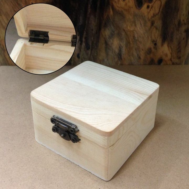 กล่องกล่องเก็บของ8-8-4-5ซม-ใหม่เอี่ยมบรรจุภัณฑ์ธรรมชาติกล่องเก็บของไม้