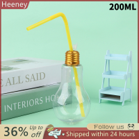 ? Heeney 200to500ml CLEAR หลอดไฟเทียมรูปขวดสามารถปล่อยเครื่องดื่มแสง